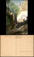 Ansichtskarte Hirschsprung-Breitnau Dampflokomotive Hirschsprung-Tunnel 1913 - Otros & Sin Clasificación
