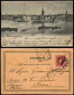 Postcard Stockholm Riddarholmen Panorama-Ansicht 1912 - Suède