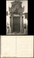 Hall In Tirol Solbad Hall Tömlschlössl Portal Tür - Fotokarte Tirol 1909 - Other & Unclassified