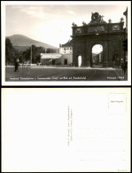 Innsbruck Triumphpforte Terrassencafe .Greif" Mit Blick Auf Patscherkofel 1929 - Innsbruck