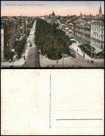 Ansichtskarte Mannheim Kaiserring Vom Bahnhof Gesehen. 1912 - Mannheim
