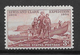 USA 1954.  Lewis And Clark Sc 1063  (**) - Neufs