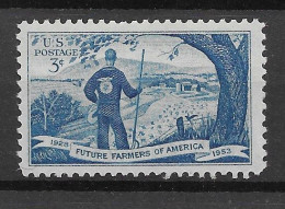 USA 1953.  Farmers Sc 1024  (**) - Unused Stamps