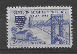 USA 1952.  Engineering Sc 1012  (**) - Unused Stamps