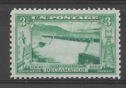 USA 1952.  Granf Coulee Sc 1009  (**) - Unused Stamps