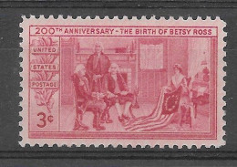 USA 1952.  Ross Sc 1004  (**) - Unused Stamps