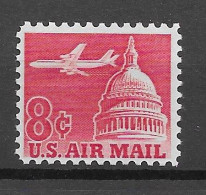 USA 1962.  Air Mail Sc C64  (**) - 3b. 1961-... Nuevos