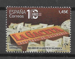 España 2020.  La Gaceta    (**) - Unused Stamps