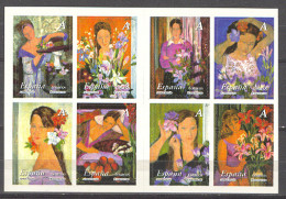 Spain 2003 - La Mujer Y Las Flores Ed 4003-10 (**) Auto - Nuovi