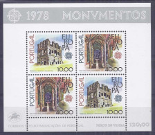 Europa 1978. Portugal Mi Bl23 MNH (**) - Neufs