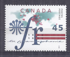 Canada 1995. Francofonia . Sc=1589 (**) - Neufs