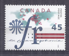 Canada 1995. Francofonia . Sc=1589 (**) - Unused Stamps