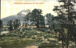 11677888 Hahnensee Restaurant Hahnensee Mit Piz Julier St. Moritz - Other & Unclassified