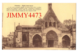 CPA - PROVINS - Eglise Saint-Ayoul + Texte - Edit. Du Briard - Provins