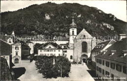 11677860 Chur GR Dorfplatz Mit Hofkirche Chur - Other & Unclassified