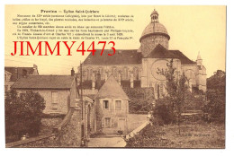 CPA - PROVINS - Eglise Saint-Quiriace + Texte - Edit Du Briard - Provins