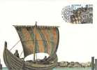 SUEDE Carte Maximum Num.yvert  1579 LES VIKINGS - Cartoline Maximum