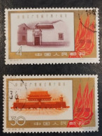 China- 1961 -Mi : 597 + 601 - Used - Usados
