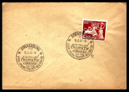 STRASBOURG - 2000 ANS DE COMBATS AU RHEIN - 1942 -DEUTSCHES REICH - - Cartas & Documentos