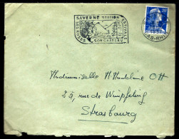 LETTRE DE SAVERNE - MARIANNE DE MULLER - 1957  - Lettres & Documents