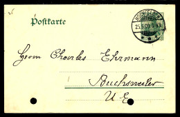 HOCHFELDEN - 1909 - POUR BUCHSWEILER / BOUXWILLER - Briefe U. Dokumente