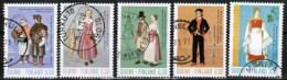 1972 Finland, National Costumes Complete Set Used. - Used Stamps