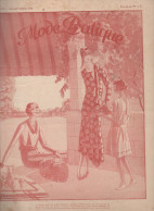 Revue  MODE PRATIQUE  N° 27 Du 5 Juillet  1930  Avec Belle Couverture Illustrée      (CAT4084 / 30/ 27) - Mode