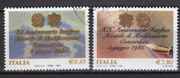 Y5326 - ITALIA Ss N°2828/29 - ITALIE Yv N°2790/91 - 2001-10: Oblitérés