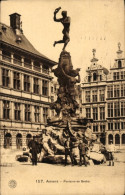CPA Antwerpen Flandern, Gesamtansicht Des Brabo-Brunnens - Other & Unclassified
