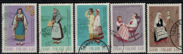 1973 Finland, National Costumes Complete Set Used. - Usati