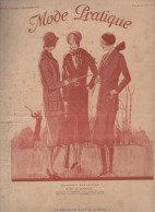 Revue  MODE PRATIQUE  N° 36 Du 6 Septembre 1930  Avec Belle Couverture Illustrée      (CAT4084 / 30/ 36) - Moda