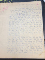 South Vietnam Letter-sent Mr Ngo Dinh Nhu -year-3/3/1953 No-125- 1 Pcs Paper Very Rare - Historische Documenten