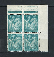 France Stamps | 1938 | Iris 1f  | MNH #388 - Nuovi