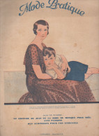 Revue  MODE PRATIQUE  N° 49 Du 6 Decembre 1930  Avec Belle Couverture Illustrée      (CAT4084 / 30/ 49) - Mode