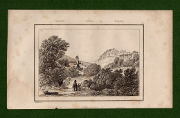 ST-IT ARPINO (Frosinone) - Arpinum 1835 Artaud - Estampes & Gravures