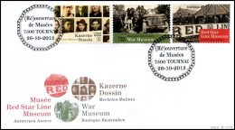 4377/79 - FDC - Nieuwe Musea Om Nooit Te Vergeten P1773 - 2011-2014