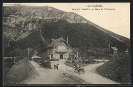 AK Lourdes, La Gare Du Funiculaire, Les Pyrénées  - Sonstige & Ohne Zuordnung