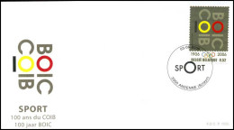 3539 - FDC - Sport : 100 Jaar BOIC P1555 - 2001-2010