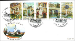 3541/45 - FDC - Idyllisch Wallonie P1557 - 2001-2010