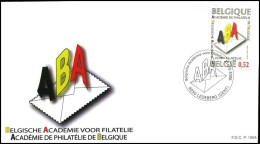 3553 - FDC - De Belgische Academie Voor Filatelie P1564 - 2001-2010