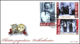 3626/28 - FDC - Volkstheater : Romain De Coninck P1583 - 2001-2010