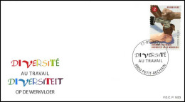 3783 - FDC - Diversiteit Op De Werkvloer P1623 - Stempel: Petit-Rechain - 2001-2010