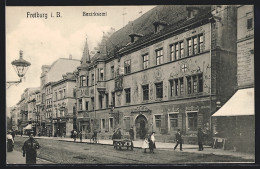 AK Freiburg / Breisgau, Strassenpartie Am Bezirksamt  - Freiburg I. Br.