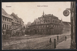 AK Nossen, Markt Mit Rathaus  - Nossen