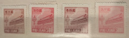 China- 1950 - 51 - Scott Nr.: 87 + 89 + 93 + 94 - MNH - Nuevos