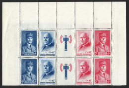 France Stamps | 1943 | Pétain Axe | MNH 746 (2 Strips Of 5) - Unused Stamps