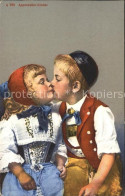 11677243 Herisau AR Kinder In Tracht Kuss Herisau - Sonstige & Ohne Zuordnung