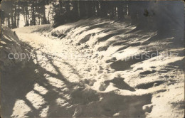 11677195 Heiden AR Weg Im Wald Verschneit Heiden - Other & Unclassified