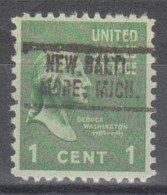 USA Precancel Vorausentwertungen Preo Locals Michigan, New Baltimore 736 - Precancels