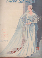 Revue  MODE PRATIQUE  N° 6 Du 6 Fevrier 1932 Avec Belle Couverture Illustrée  (mariée)      (CAT4084 /32 / 06)) - Mode